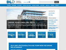 Tablet Screenshot of dlolab.com
